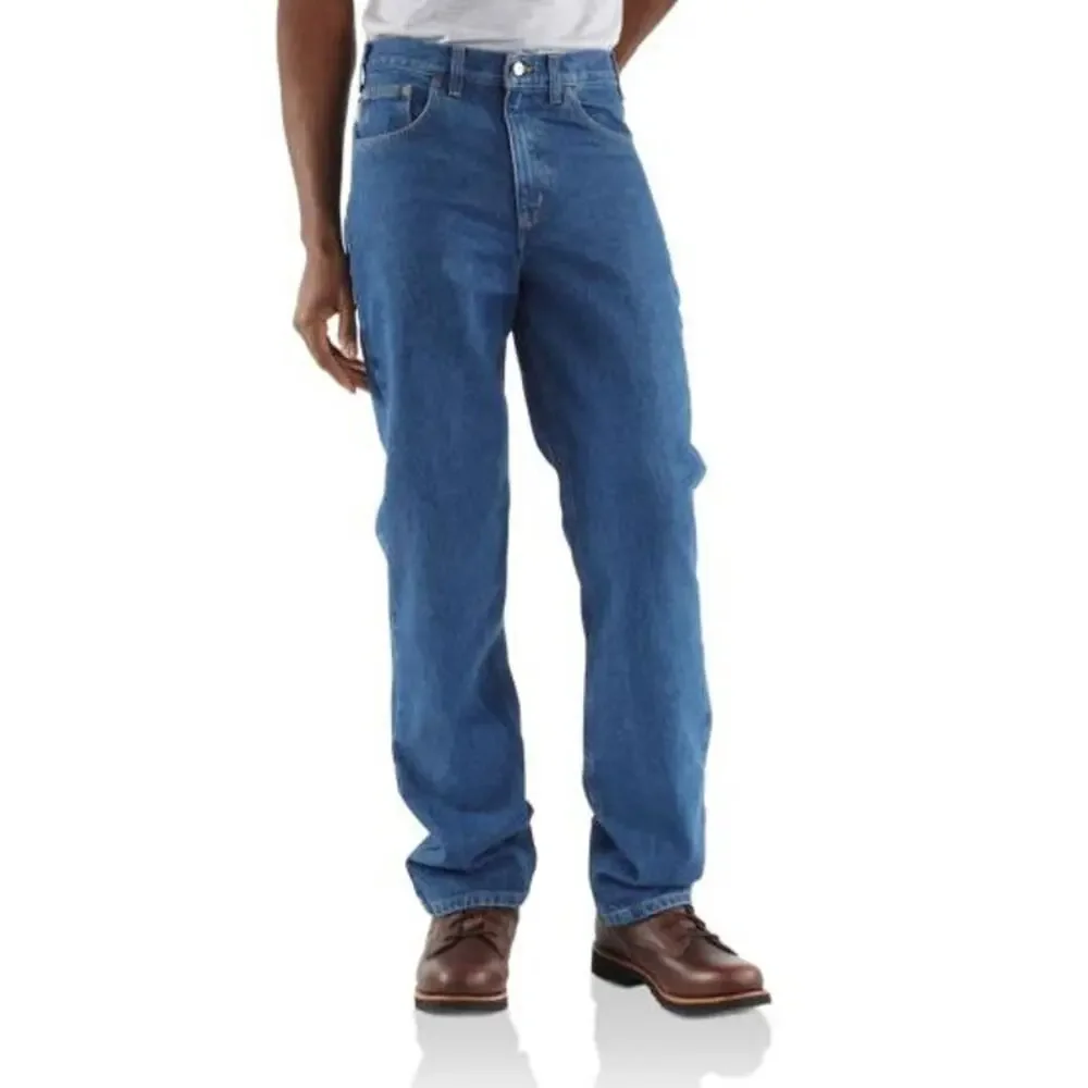 Carhartt B180 Traditional Fit Straight Leg Jeans-Size 48x27